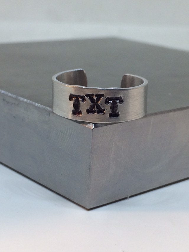 TXT Ring / Tomorrow X Together Ring / TXT Jewelry – Aural Vision